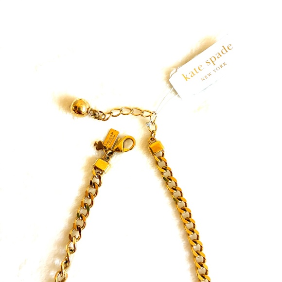 Kate Spade Crystal Court Statement Necklace - Picture 7 of 9